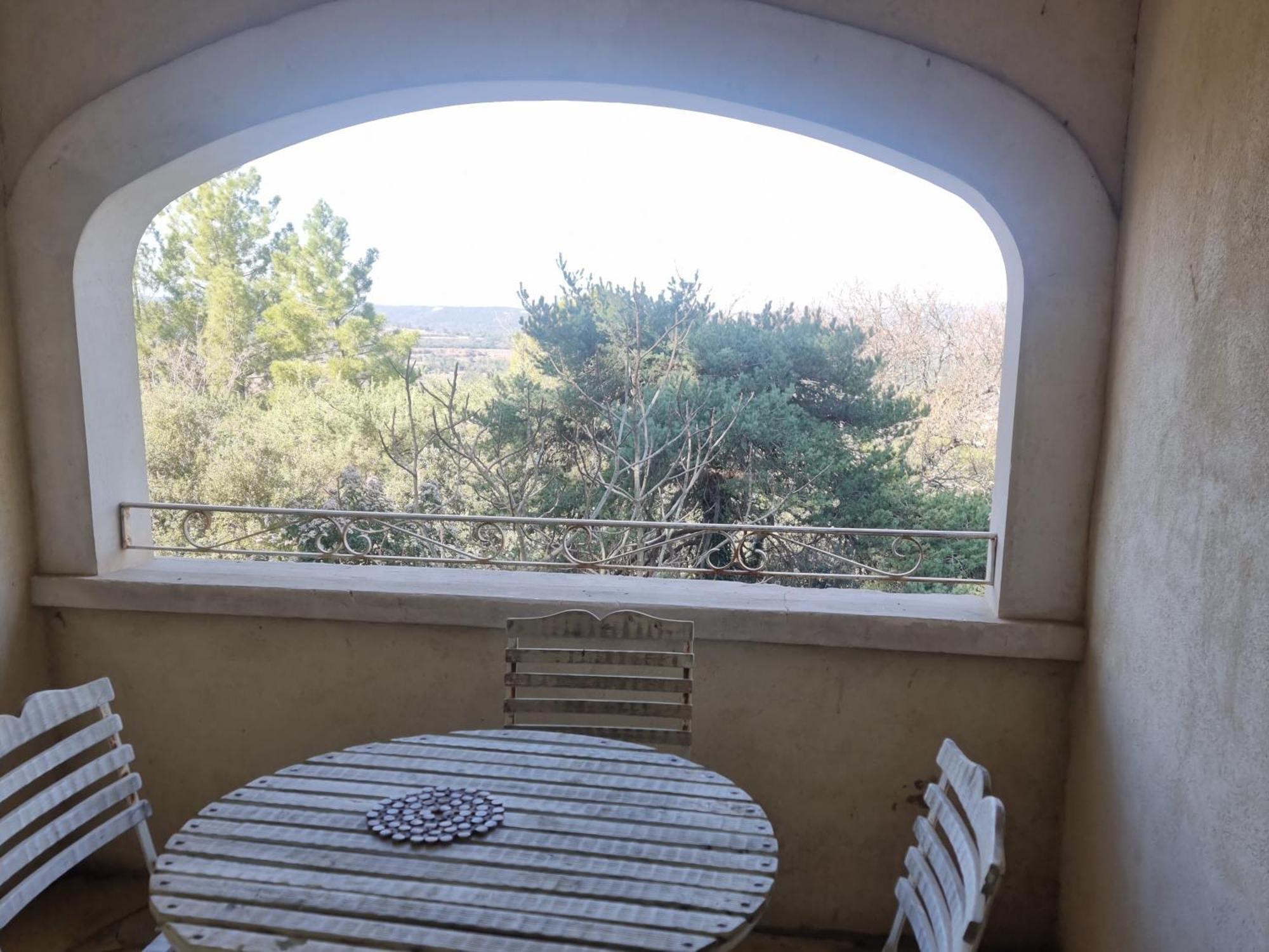 Apartamento Pousterle De Sabran - Piscine & Hammam Habitación foto