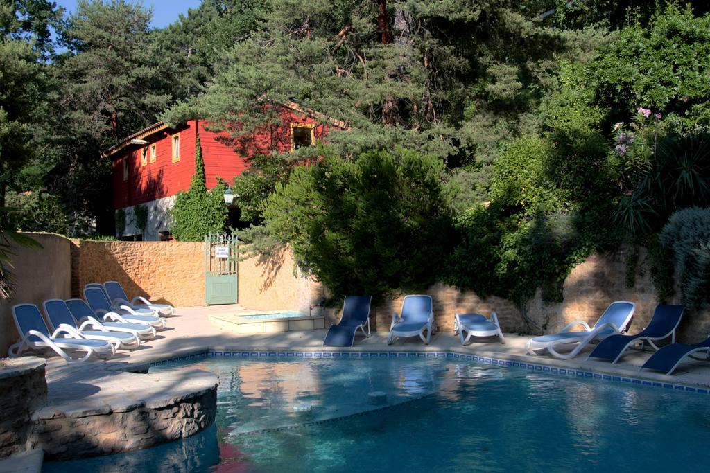 Apartamento Pousterle De Sabran - Piscine & Hammam Exterior foto